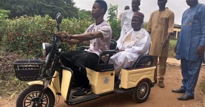 Federal Polytechnic Ilaro Invents Electric Automated Tricycle